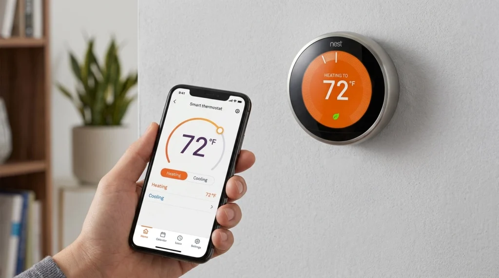 Smart Home Upgrades That Save Time and Money 2 Smart Thermostat